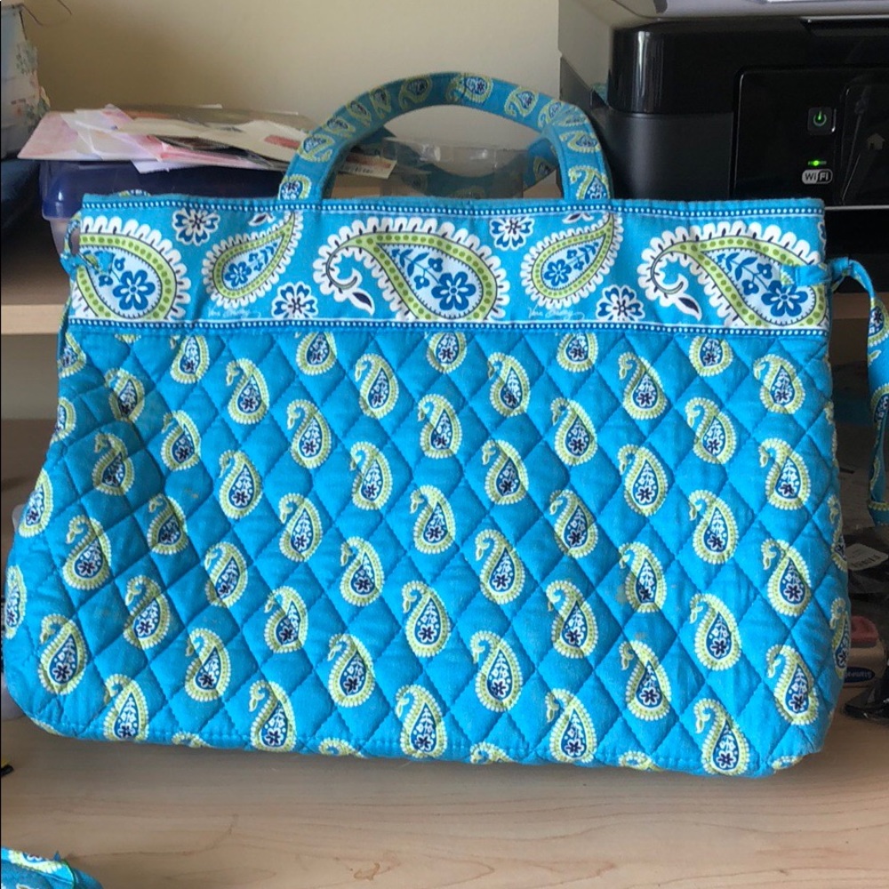 NWOT Retired Bermuda Blue Vera Bradley Purse